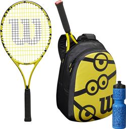 Wilson Minions 25'' Kit Παιδική Ρακέτα Τένις με Πλέγμα από το Plus4u