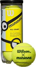 Wilson Minions Stage 1 Μπαλάκια Τένις Παιδικά 3τμχ από το Athletix