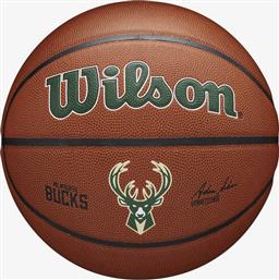 Wilson NBA Milwaukee Bucks Μπάλα Μπάσκετ Indoor/Outdoor