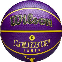 Wilson NBA Player Icon LeBron James Μπάλα Μπάσκετ Outdoor από το Plus4u