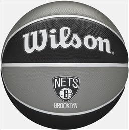 Wilson NBA Team Tribute Brooklyn Nets Μπάλα Μπάσκετ Outdoor από το Zakcret Sports