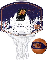 Wilson Παιδική Μπασκέτα Εξωτερικού χώρου Τοίχου με Μπάλα Team Phoenix Suns
