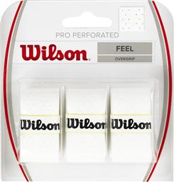 Wilson Pro Overgrip Λευκό 3τμχ