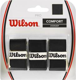 Wilson Pro Sensation Overgrip Μαύρο 3τμχ από το Cosmos Sport