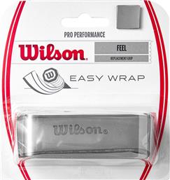 Wilson Pro Performance Replacement Grip Γκρι 1τμχ από το E-tennis