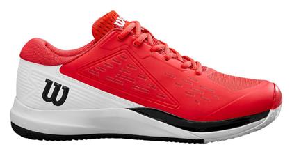 Wilson Rush Pro Ace Ανδρικά Παπούτσια Τένις για Χωμάτινα Γήπεδα Κόκκινα