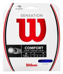 Wilson Sensation 16 Χορδή Τένις Μπλε Φ1.30mm από το E-tennis