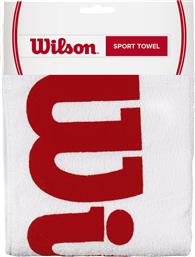 Wilson Sports Πετσέτα Γυμναστηρίου Βαμβακερή Λευκή 120x60cm από το MybrandShoes