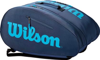 Wilson Super Tour Τσάντα Ώμου / Χειρός Padel 6 Ρακετών Μπλε