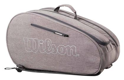 Wilson Team Τσάντα Πλάτης Padel 2 Ρακετών Γκρι από το MybrandShoes