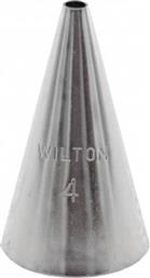 Wilton Στρογγυλό Ν.4 Μύτη για Κορνέ Ζαχαροπλαστικής από Μέταλλο 17mm 26004 από το Gemohouse