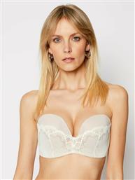 Wonderbra W031U Μπεζ Strapless Σουτιέν χωρίς Ενίσχυση