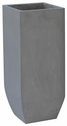 Woodwell Flower Pot-1 25x25x60cm Cement Grey Ε6300.A