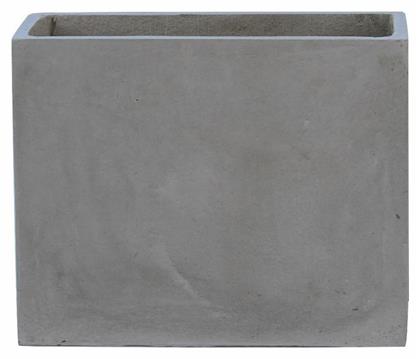 Woodwell Flower Pot-2 Γλάστρα Cement Grey 50x20x40cm από το Esmarket