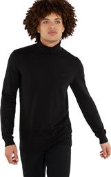 Wrangler Roll Neck Black από το Notos