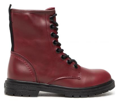 Wrangler Spike Mid Δερμάτινα Γυναικεία Αρβυλάκια Burgundy