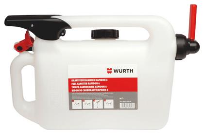 Wurth Δοχείο Καυσίμου RAPIDON Πλαστικό 6lt