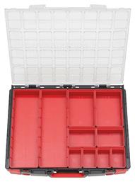 Wurth Orsy Ταμπακιέρα Εργαλείων 10 Θέσεων με Αφαιρούμενα Κουτιά Κόκκινη 50x38x8.5εκ.