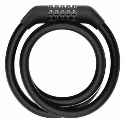 Xiaomi Electric Scooter Cable Lock Αξεσουάρ για Ηλεκτρικό Scooter Κλειδαριά Κουλούρα με Συνδυασμό Xiaomi σε Μαύρο Χρώμα BHR6751GL