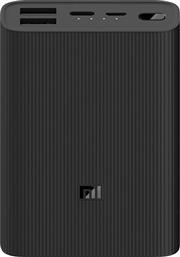 Xiaomi Mi Power Bank 3 Ultra Compact 10000mAh 22.5W με 2 Θύρες USB-A και Θύρα USB-C Μαύρο από το e-shop
