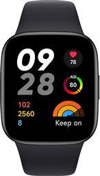 Xiaomi Redmi Watch 3 Αδιάβροχο με Παλμογράφο (Μαύρο)