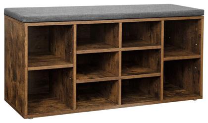 Ξύλινη με 5 Ράφια Καφέ 104x30x48cm LHS10BX