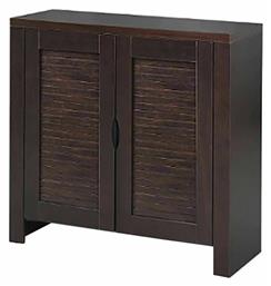 Ξύλινη Παπουτσοθήκη με 3 Ράφια Καφέ Μ80xΠ32xΥ70cm