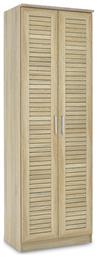 Ξύλινη Παπουτσοθήκη Sante με 7 Ράφια Sonoma Μ60xΠ37xΥ183cm