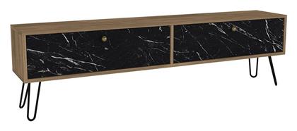 Ξύλινο Drima Φυσικό / Μαύρο 160x30x45εκ. 14410210