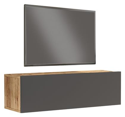 Ξύλινο Serit Γκρι 100x31.6x29.6εκ. 176-000067