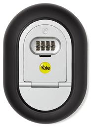 Yale Κλειδοθήκη Τοίχου Μεταλλική Key Access Mini Safe Box μιας θέσης με Συνδυασμό 13x3.9x18.7cm από το Esmarket