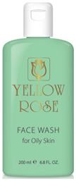 Yellow Rose Face Wash for Oily Skin Gel Καθαρισμού Προσώπου 200ml