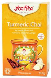 Yogi Tea Turmeric Chai 17 Φακελάκια από το CareLife