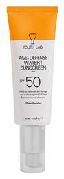 Youth Lab. Age Defense Watery SPF50 Αντηλιακό 40ml