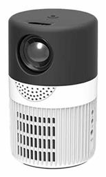 YT400 Mini Projector με Ενσωματωμένα Ηχεία Λευκός