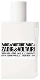 Zadig & Voltaire This Is Her! Eau de Parfum 50ml από το Notos