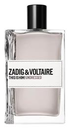 Zadig & Voltaire This Is Him! Undressed Eau de Toilette 100ml