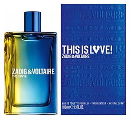 Zadig & Voltaire This is Love Eau de Toilette 100ml από το Notos