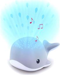 Zazu Kids Wally the Whale από Ύφασμα με Λευκούς Ήχους και Φως για Νεογέννητα (Διάφορα Σχέδια) 1τμχ