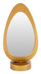 Zen Collection Καθρέπτης Μακιγιάζ Επιτραπέζιος Μεταλλικος 18.5x11.5cm Χρυσός
