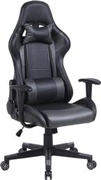 Zita Plus A6250 Καρέκλα Gaming Δερματίνης Μαυρο/Γκρι από το Esmarket