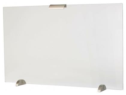 Zogometal Γυάλινο Προστατευτικό Τζακιού 80x50cm