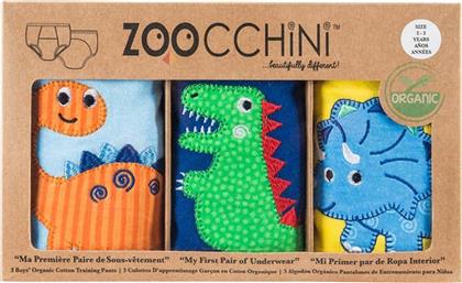 Zoocchini Παιδικό Σετ με Βρακάκια για Αγόρι Πολύχρωμα Jurassic Pals από το Troumpoukis