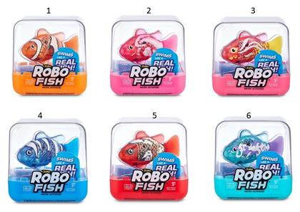 Zuru Robo Fish Series 2 Ηλεκτρονικό Ρομποτικό Παιχνίδι για 3+ Ετών (Διάφορα Σχέδια) 1τμχ